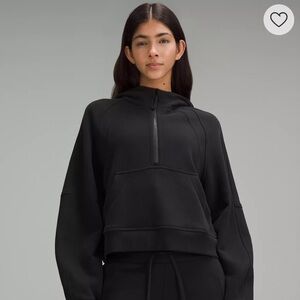 Lululemon half zip scuba hoodie